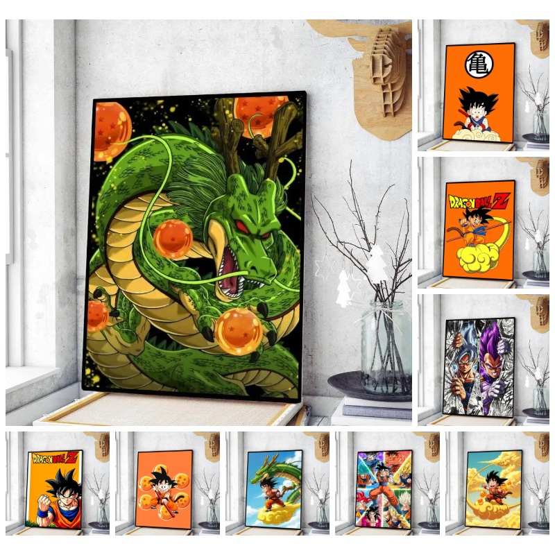 Dragon Ball Z Shenron Anime 5D - 5D Diamond Painting Kit Full Drill review and price