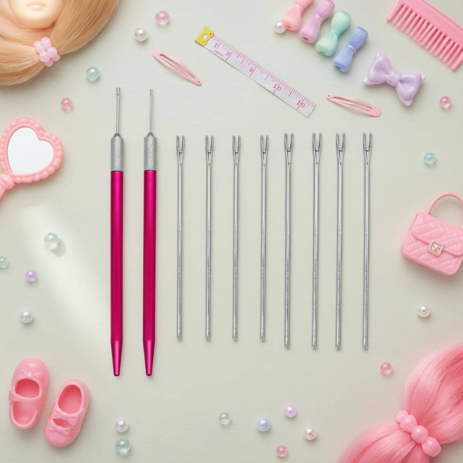 Doll Hair Rerooting Kit Knurle - Craft Tools review and price