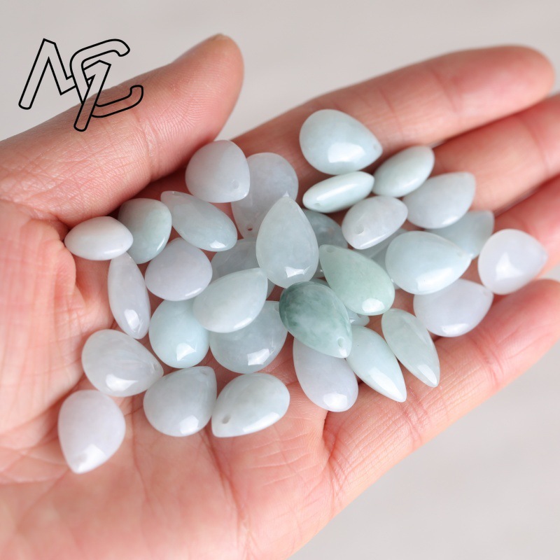5PC Natural Jade Emerald Water - Beading review and price