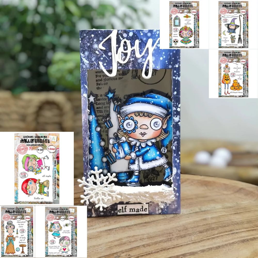 sweet broom pumpkin witch clea - Clear Silicone Stamps For Card Making review and price