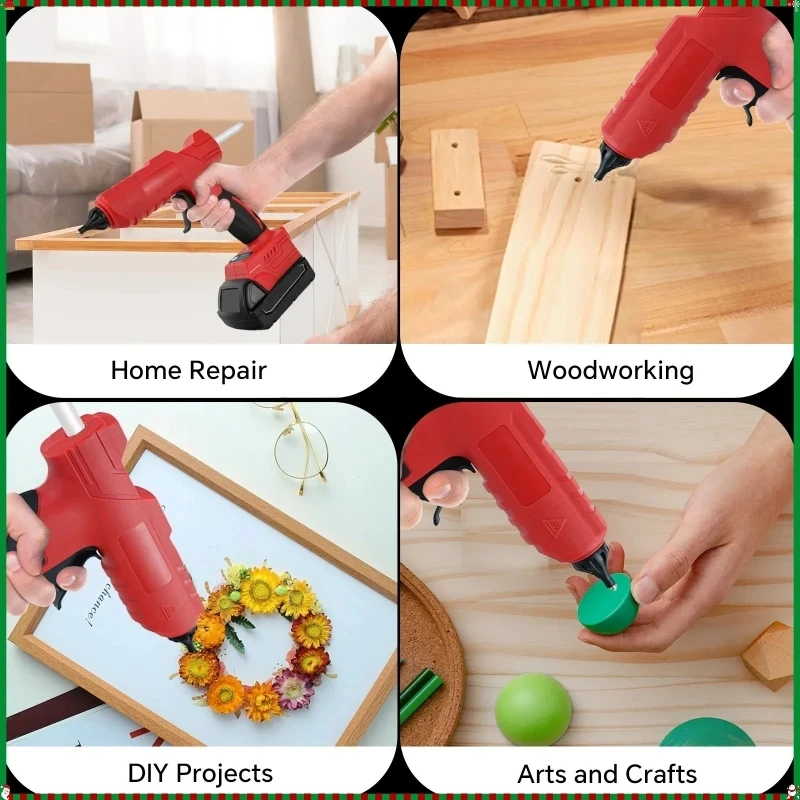 VESMATITY Cordless Electric Ho - Hot Melt Glue Gun Cordless review and price