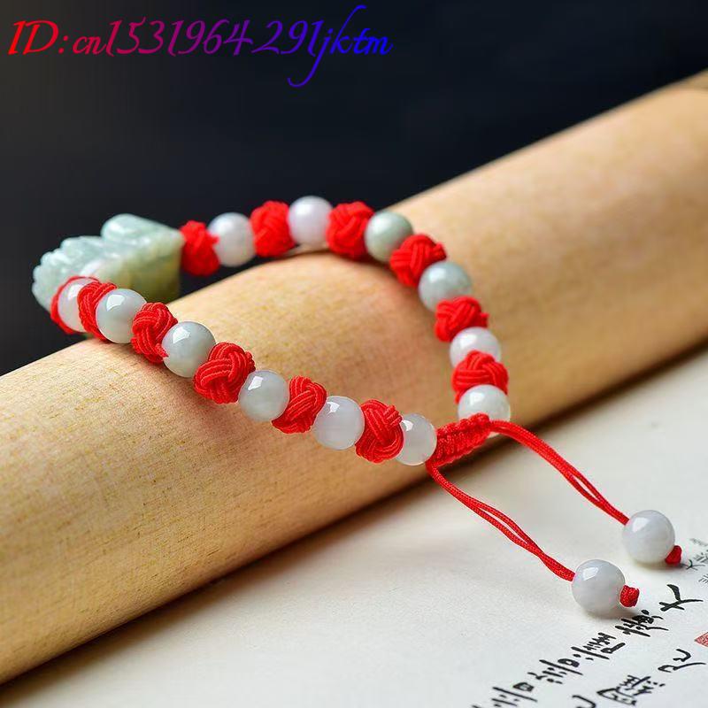 Natural Burmese Jadeite Pixiu  - Beading review and price