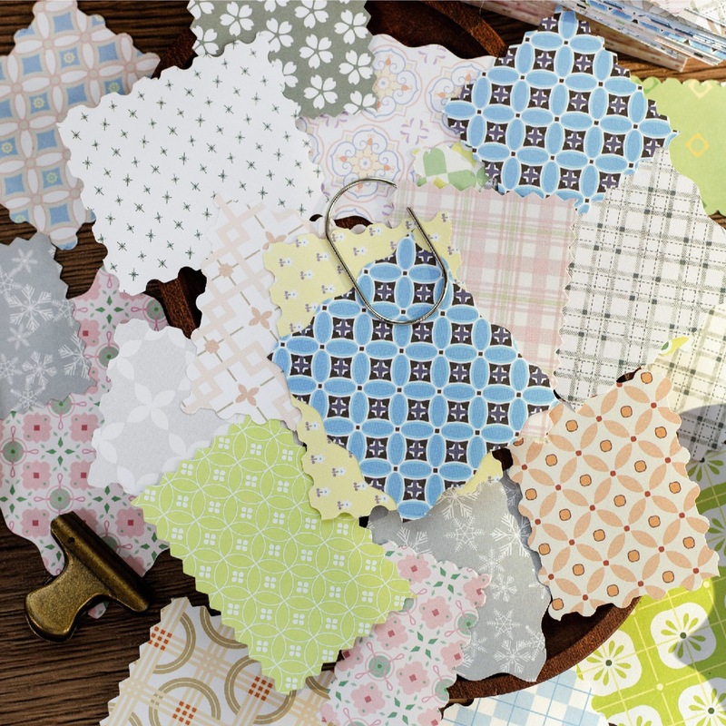 1pack/200pcs Vintage Floral Pl - Vintage Junk Journal Scrapbooking Paper review and price