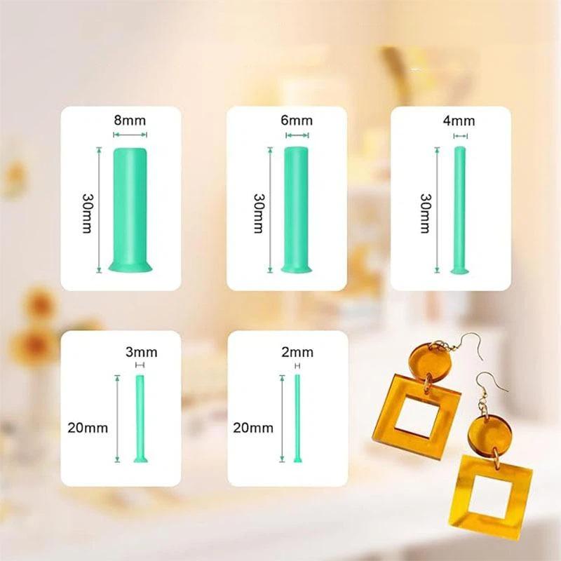 Resin Hole Maker Set 7 Sizes S - Silicone Epoxy Resin Molds Set review and price