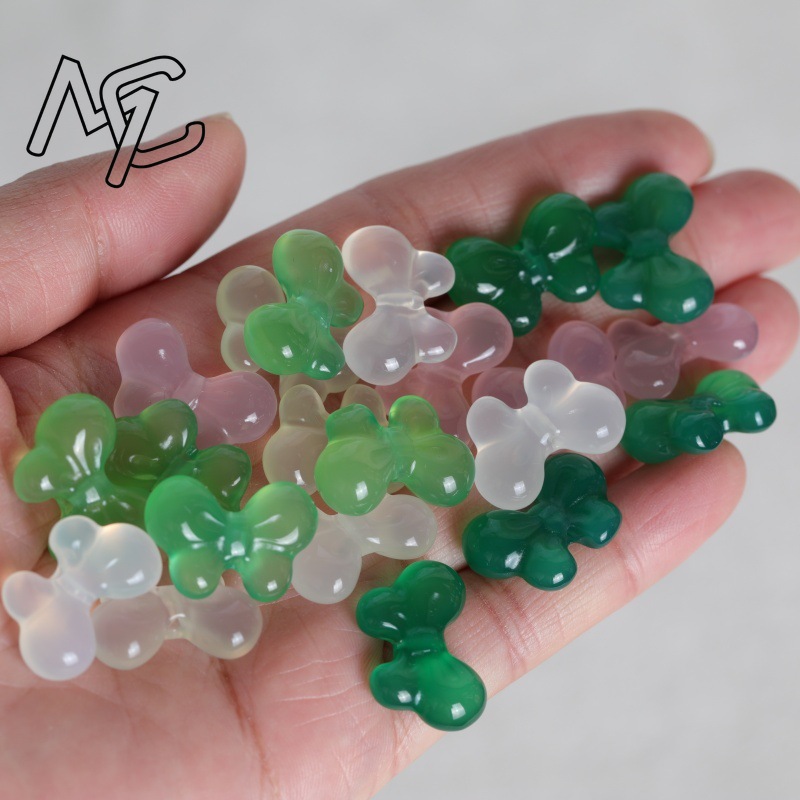 2PC Natural Chalcedony Double  - Beading review and price