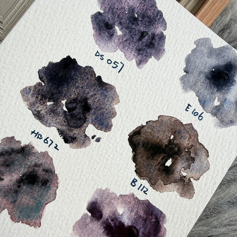 6 Colors 1ml White Night Colle - Watercolor Paint Set Solid Pigment review and price