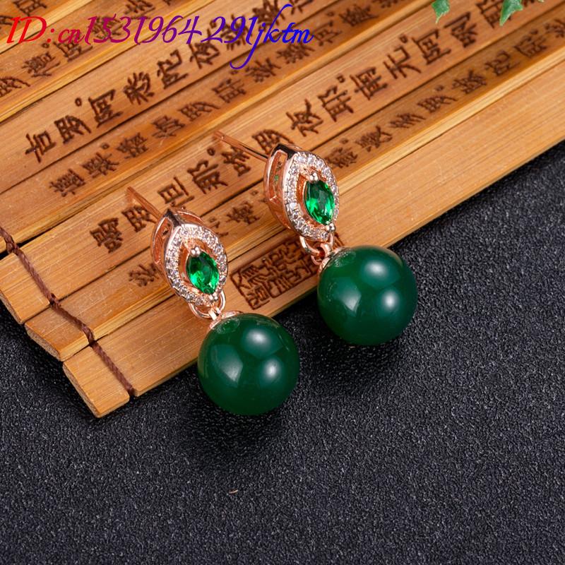 Natural Jade Bead Earrings Fas - Beading review and price